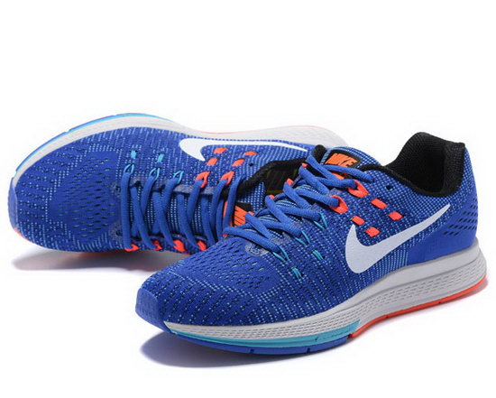 Mens Nike Zoom Structure 19 Blue White Orange 40-44 For Sale